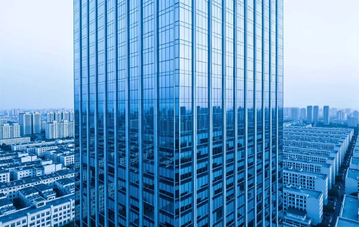 Shanghai architectural reflection